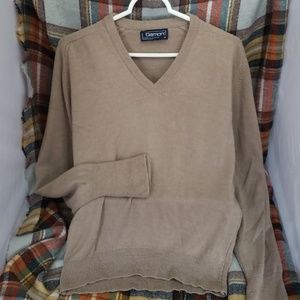 Damon, mens v neck sweatshirt